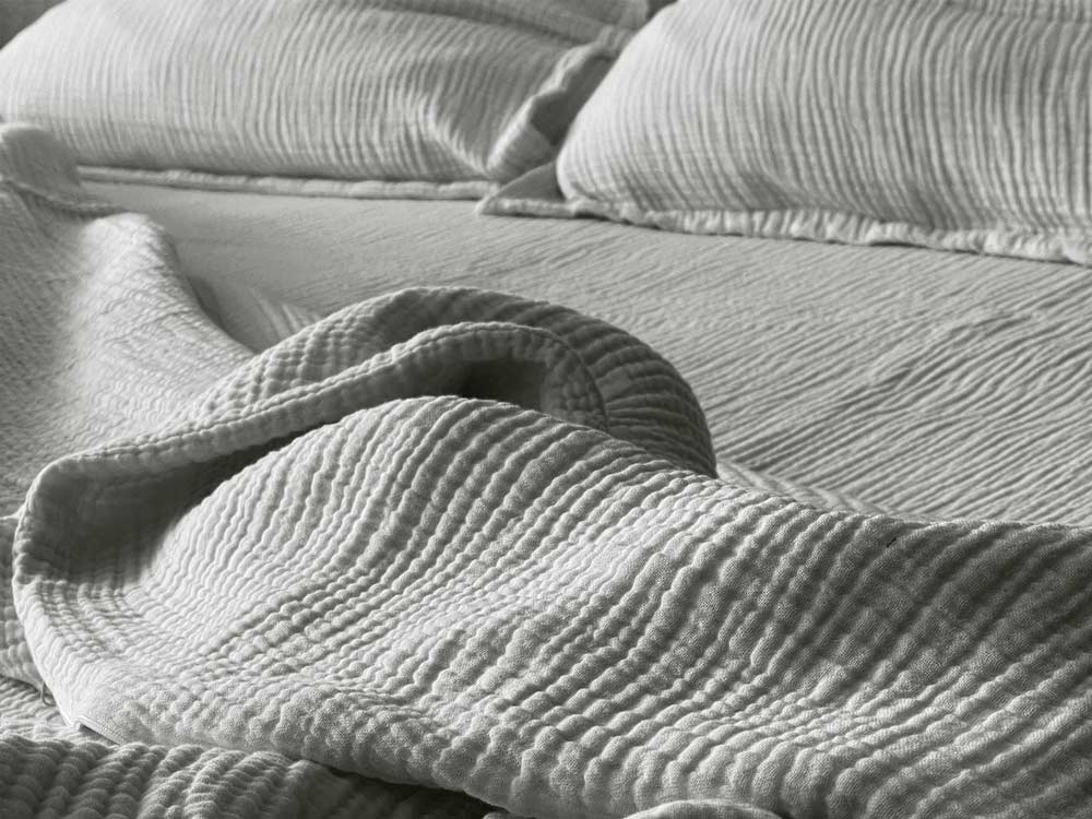 Постельное белье MUSLIN (полуторное) 150x220 Серый