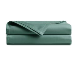 Простыня на резинке NEW SATEN 160x200 Темно-зеленый