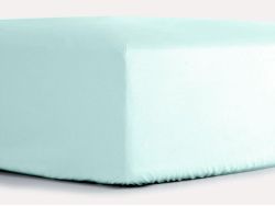 Простирадло контурне + наволочка Saten DIAMOND 180x200 М'ята