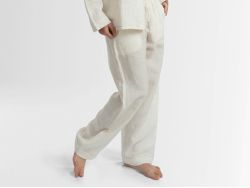 Жіночі штани NATURA PANTS Кремовий