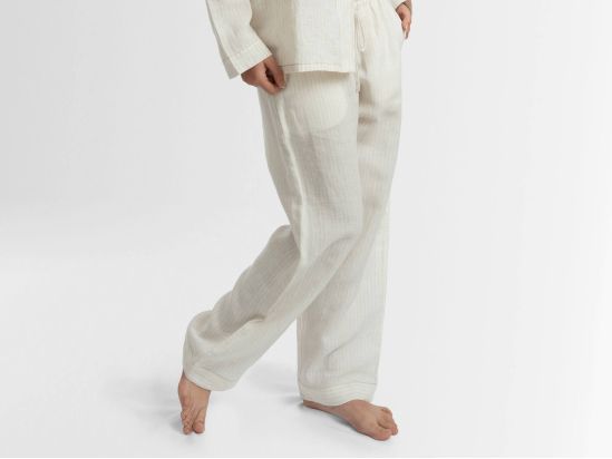 Женские штаны NATURA PANTS Кремовый