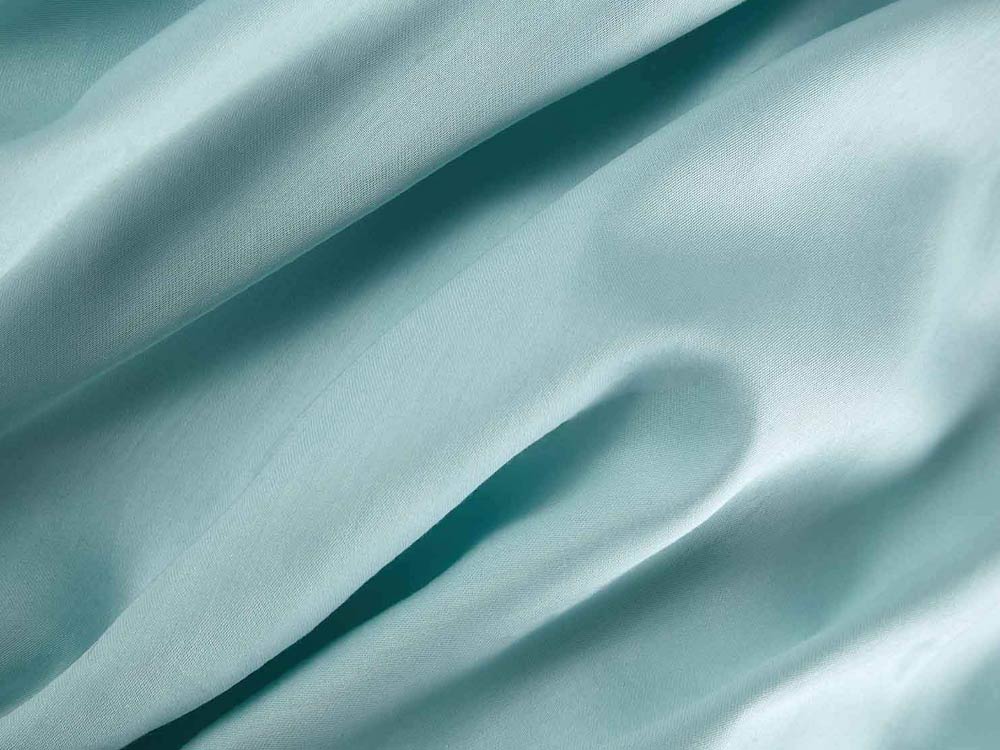 Простирадло контурне + наволочка Saten DIAMOND 180x200 М'ята -2