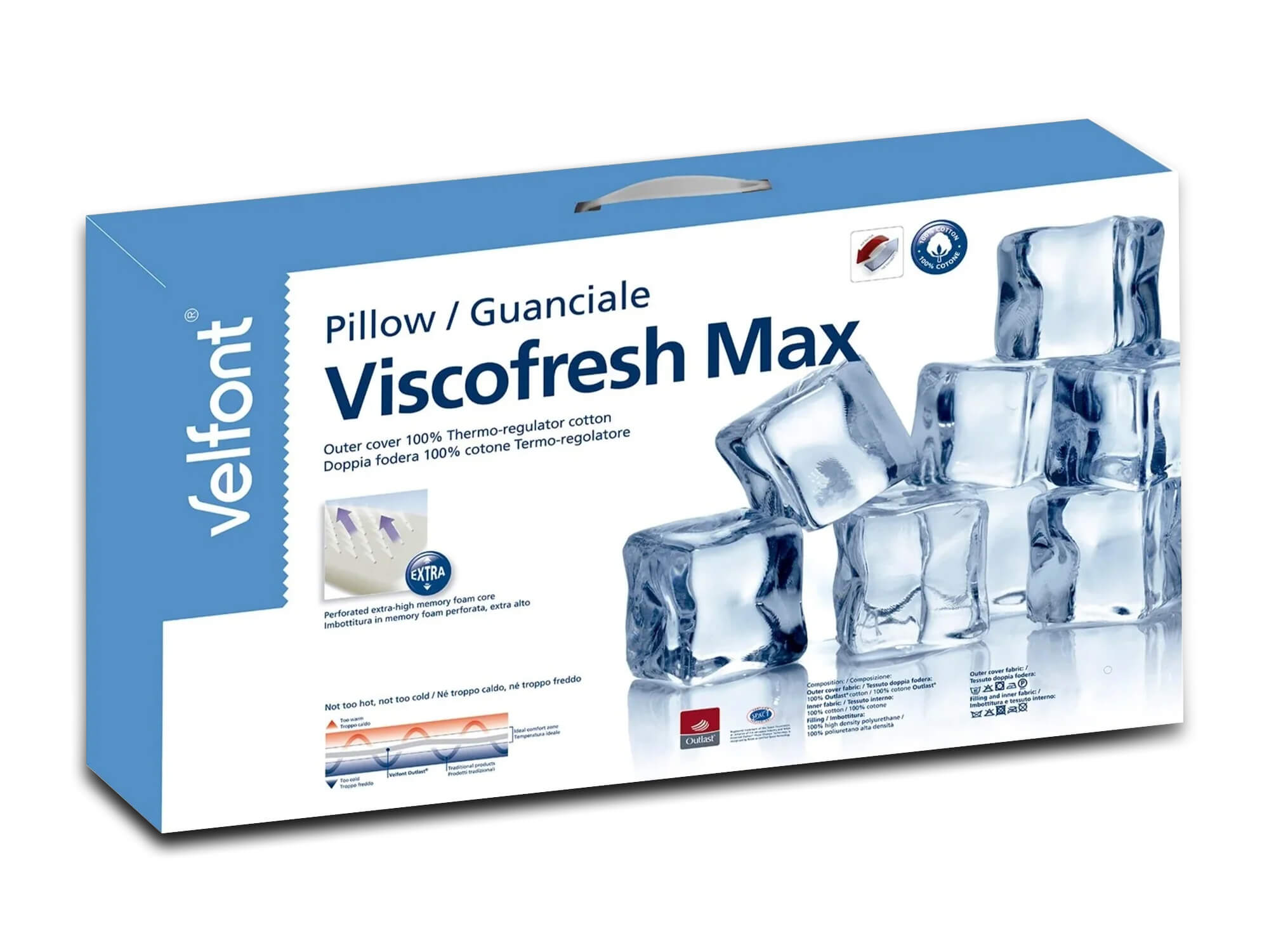 Подушка Viscofresh Max -3