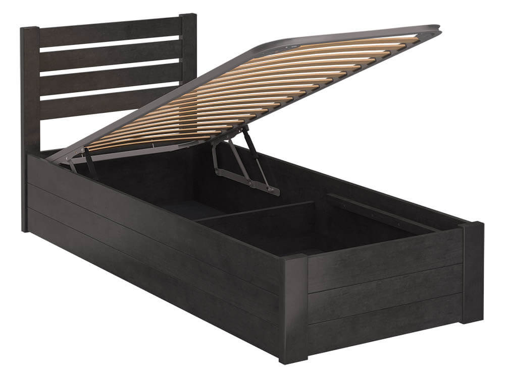 Вєста Люкс Luxe 90x200 Фарба Тёмно-серый -0