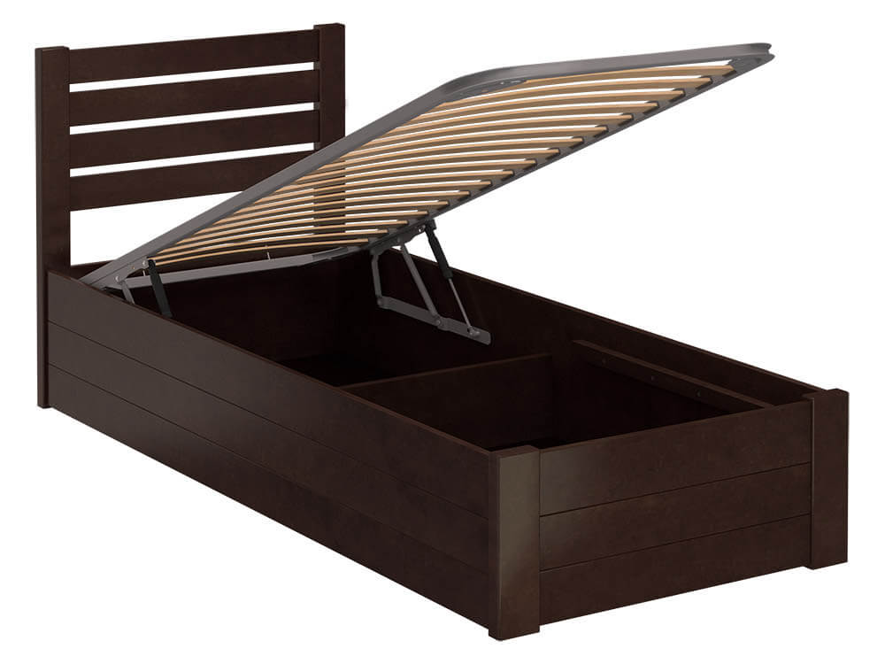 Вєста Люкс Luxe 90x200 Фарба Венге тёмный -0